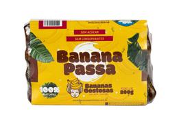 Banana Passas 200Gr 100% Natural - Bananas Gostosas