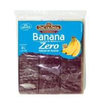 Banana Zero Açúcar Dacolônia 180g