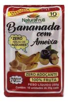 Bananada Com Uva Passa - Zero Açúcar - Naturafruti - 250 G