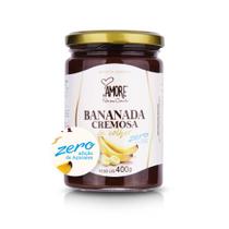 Bananada cremosa de colher zero adição de açúcares 400g - RB Amore