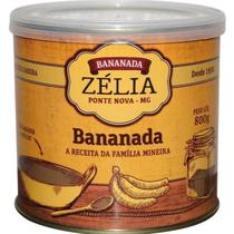 Bananada Cremosa Zélia 800g Lata Bananada Cremosa Zélia 800g Lata