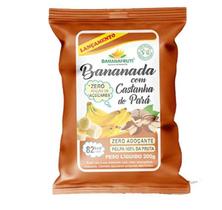 Bananada Natural com Castanha do Pará - Zero Açúcar - Pacote