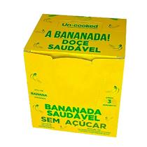 Bananada Sem Açúcar Uncooked (Cx 28un de 20g)