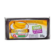 Bananada tablete diet 210g sabor essencial