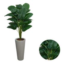 Bananeira Artificial Grande Com Vaso Pilão Vite Decoracao -