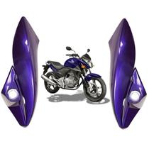 Bananinha Carenagem Capa Lateral Farol Roxo Honda Cb300r 2011
