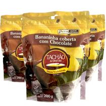 Bananinha com Chocolate TACHÃO DE UBATUBA 200g (3 und)
