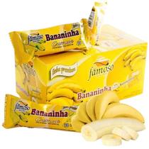 Bananinha cremosa display 24 unid 30g cada Bananinha cremosa display 24 unid 30g cada