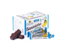 Bananinha Cremosa Faduni Sem Açúcar - kit com 24 und de 30g - CANDY TOYS