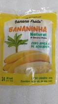 Bananinha de Banana Prata - 10 unidades de 20g - Zero Açúcar