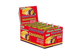 Bananinha display com ameixa zero açucar 24x1