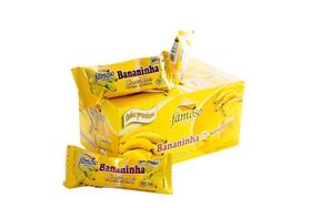 Bananinha Famoso Com Açúcar - Caixa Com 24 Unidades
