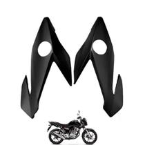 Bananinha Farol Fan 160 2022 à 2024 Cinza Preto Fosco Melc Bananinha Farol Fan 160 2022 à 2024 Cinza Preto Fosco Melc