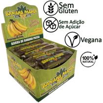 Bananinha Natural Zero Açúcar Sem Glúten Sem Lactose Vegano 30x20g - Banana Mania