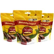 Bananinha Original TACHÃO DE UBATUBA 250g (3 Pacotes)