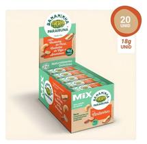 Bananinha Paraibuna Mix Pura Banana E Mix De Castanhas 360g