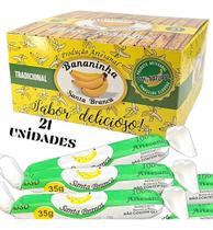 Bananinha Santa Branca Cx. C/21 UN 735g Bananinha Santa Branca Cx. C/21 UN 735g