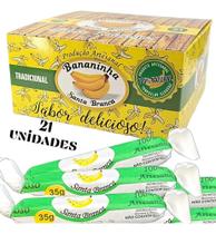 Bananinha Santa Branca Cx. C/21 UN 735g Bananinha Santa Branca Cx. C/21 UN 735g