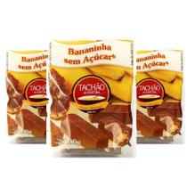 Bananinha Sem Acúcar Tachão De Ubatuba 200G 3 Unidades
