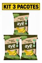 Bananinha Tradicional Natural Zero Açúcares 3 Pacotes - 250g Bananinha Tradicional Natural Zero Açúcares 3 Pacotes - 250g