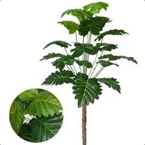 Bananinha Verde Planta Artificial Grande Sem Vaso Decoração