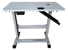 Bancada 80 cm máquina Doméstica ultralok/over/etc-com calha