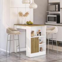 Bancada Balcão de Cozinha com 1 Porta e 3 Nichos 90cm Multimóveis CR20537 Bancada Balcão de Cozinha com 1 Porta e 3 Nichos 90cm Multimóveis CR20537