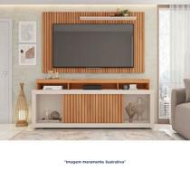 Bancada com Painel para TVs até 65 Polegadas MDP 2 Portas New Oscar Caemmun