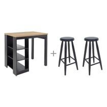 Bancada Cozinha Gourmet Ditália Com 2 Banquetas CD-1022 Cozy Bancada Cozinha Gourmet Ditália Com 2 Banquetas CD-1022 Cozy