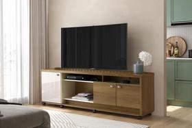 Bancada Dallas 3 Portas - Imbuia/Off White Perolizado - Lukaliam