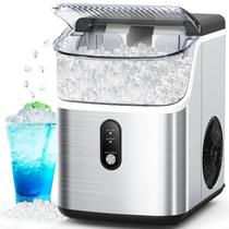 Bancada de aço inoxidável Ice Maker Joy Pebble 33 libras/dia Bancada de aço inoxidável Ice Maker Joy Pebble 33 libras/dia