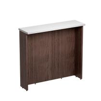 Bancada de Cozinha Herval Amsterdam, Avelã e Cinza Argila, 120 cm