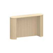 Bancada De Cozinha Para Ilha 100% Mdf Com Tampo 164cm Aura Carvalho