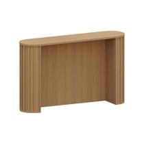 Bancada De Cozinha Para Ilha 100% Mdf Com Tampo Lumina Freijó Bancada De Cozinha Para Ilha 100% Mdf Com Tampo Lumina Freijó