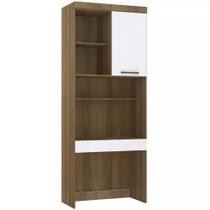 Bancada de Estudos Modulada 90cm 1 Porta e 1 Gaveta Paris Luciane Móveis