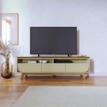 Bancada Decorativa Saiko MDP Pintura UV 3 Gavetas Corrediças Telescópicas até 75 Cumaru/Opala G97 - Gran Belo Bancada Decorativa Saiko MDP Pintura UV 3 Gavetas Corrediças Telescópicas até 75 Cumaru/Opala G97 - Gran Belo