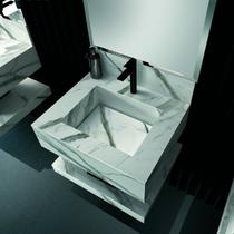 Bancada em Porcelanato 60cm com Cuba Esculpida Max