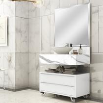 Bancada em Porcelanato 80cm para Cuba de Apoio Max Bancada em Porcelanato 80cm para Cuba de Apoio Max