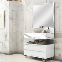 Bancada em Porcelanato 80cm para Cuba de Apoio Max