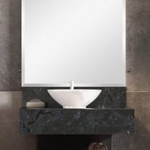 Bancada em Porcelanato para Banheiro 60cm Max para Cuba de Apoio
