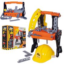 Bancada Ferramenta Caixa Mega Oficina Brinquedo Menino
