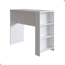 Bancada Gourmet 120cm Luna Com 3 Prateleiras Estrutura Reforçada Cozinha Americana Ilha Balcão