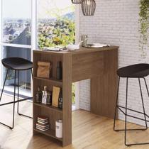 Bancada Gourmet 120cm Luna Com 3 Prateleiras Estrutura Reforçada Cozinha Americana Ilha Balcão Bancada Gourmet 120cm Luna Com 3 Prateleiras Estrutura Reforçada Cozinha Americana Ilha Balcão