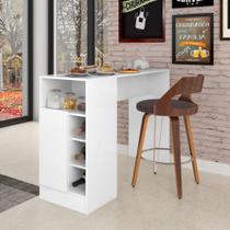 Bancada Gourmet Com Nicho 1 Porta Branco Atualle Bancada Gourmet Com Nicho 1 Porta Branco Atualle