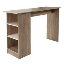 Bancada Gourmet Cozinha Cozinha 136cm 2 Prateleiras Americana 3 Nichos