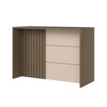 Bancada Ilha Cozinha Gourmet Connect Duna/Cristal - Henn