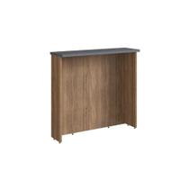 Bancada Ilha Cozinha PH 3068 Versalis 120cm Freijo/Grafito Chess - Herval