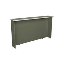 Bancada Ilha Cozinha PH 3069 Évora 200cm Verde/Cinza Argila - Herval