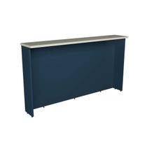 Bancada Ilha Cozinha PH 3069 Ten 200cm Azul/Cinza Argila - Herval Bancada Ilha Cozinha PH 3069 Ten 200cm Azul/Cinza Argila - Herval