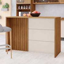 Bancada Ilha Para Cozinha Ripado Gourmet Henn Bancada Ilha Para Cozinha Ripado Gourmet Henn